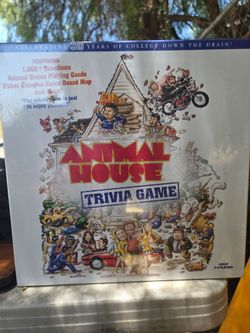 Animal house trivia game