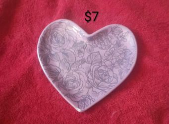 Mini heart plate