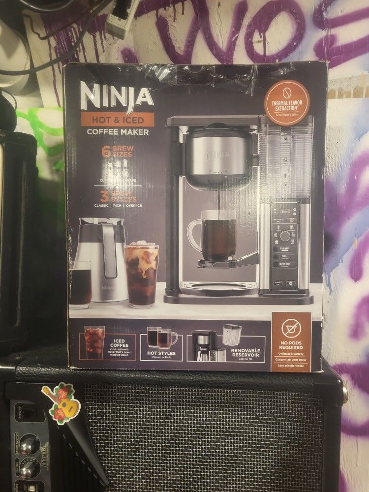 NINJA HOT & ICED COFFEE MAKER