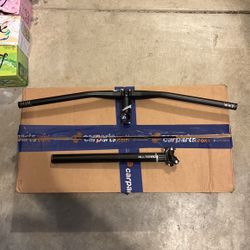 Seat Post Handlebars With Neck.