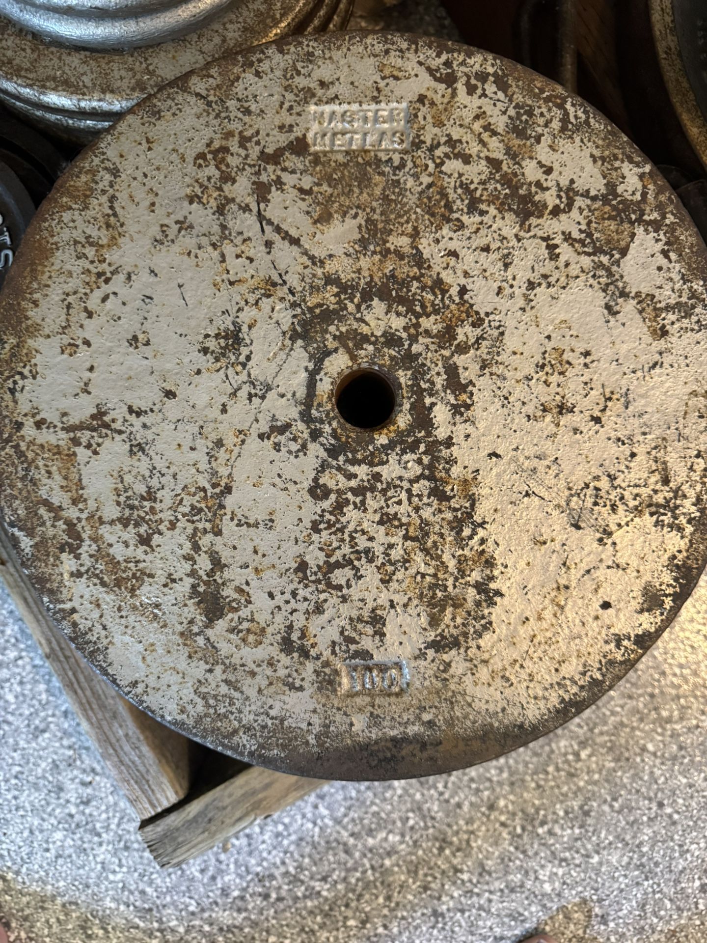 100 Lb Weight Plates (x2)