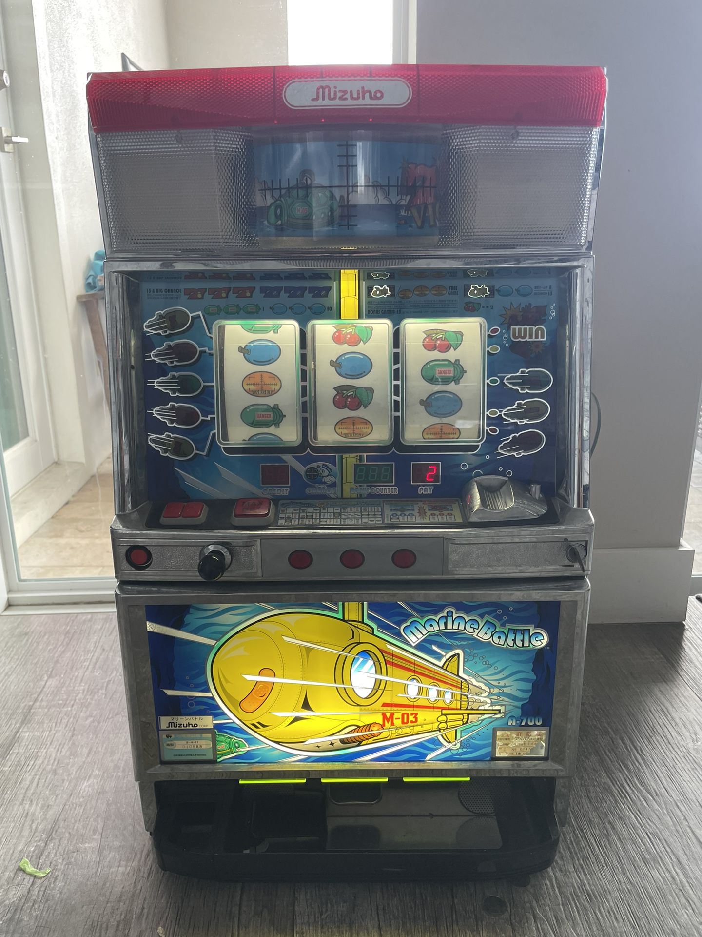 Slot Machine Marine Battle Vintage