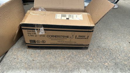 Bathroom Counter Top Bowl Sink With Faucet, Two Light Fixtures