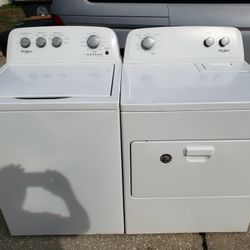 Whirlpool Set With Warranty. 