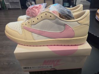 Jordan 1 Travis Scott Shy Pink