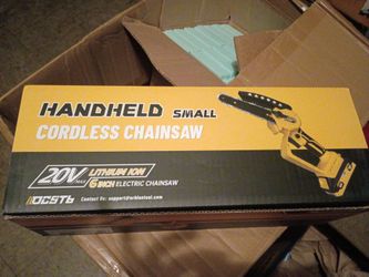 Cordless mini chainsaw