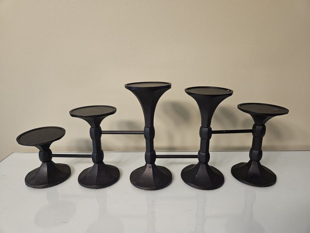 Pottery Barn Artemis Adjustable Candle Holders