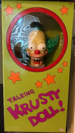 Jakks Pacific Simpsons Talking Evil Krusty Doll THOH