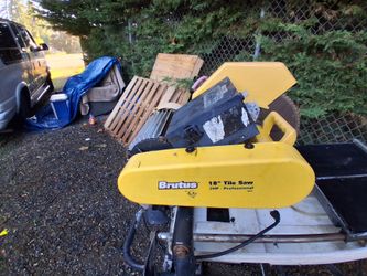 Heavy duty tile saw