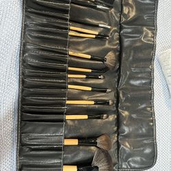 Makeup Bag And Brush