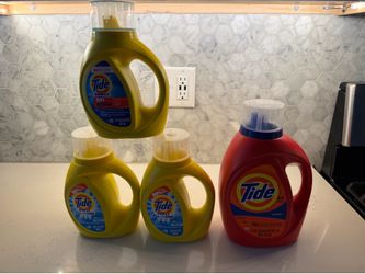 NEW Tide Laundry Bundle – 4 Bottles