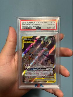 Solgaleo and Lunala gx Psa 10