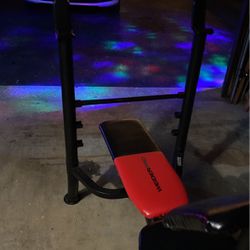 Weirder Pro Weight Bench With Leg Press
