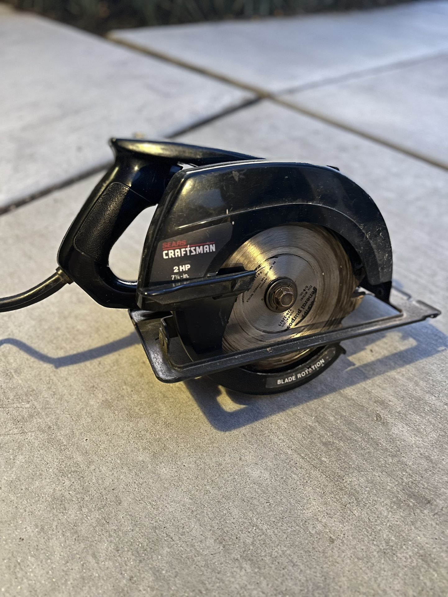 Craftsman 7-1/4” Circular Saw