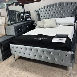 Queen Bedrom Set 4 Pc 