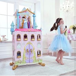 KidKraft Disney Princess Dance & Dream Wooden Dollhouse