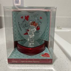 Disney Light Up Glass Figurines- Minnie Mouse