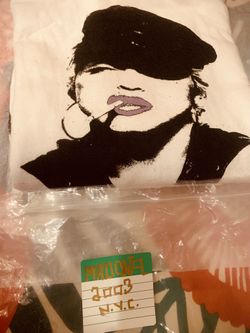 1 Of A Kind Madonna screen print Hoodie 2003