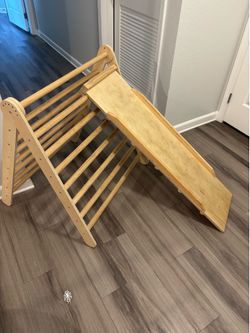 Kids Climbing Ladder