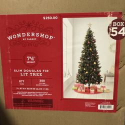 7.5 Ft. Christmas Tree $100