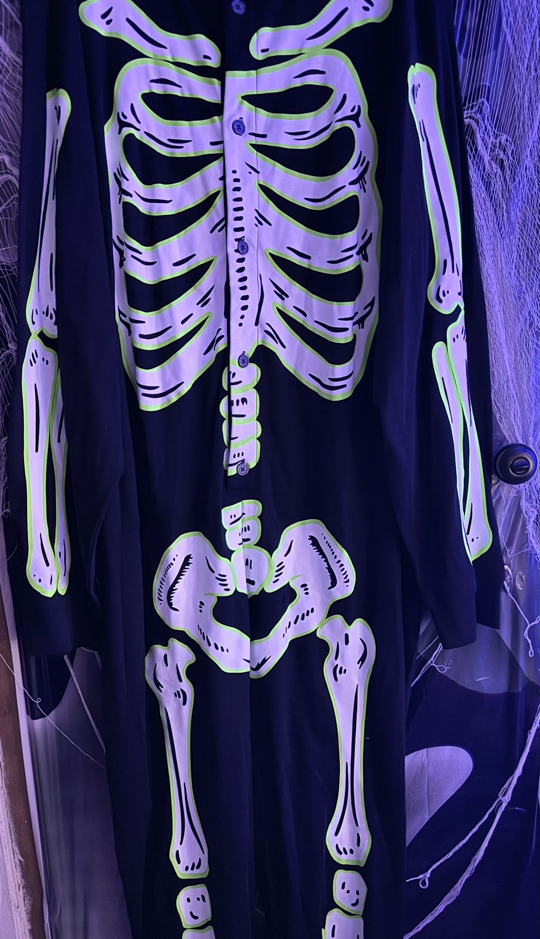Skeleton costume 3xl New 