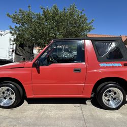 1995 Geo Tracker Mini Truck Lowered On New Prime Gambler Wheels Super Low Miles