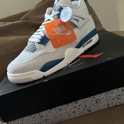 Jordan 4 Military/industrial Blue 