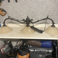 Pool Table light Fixture