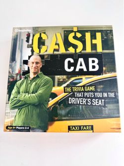 Imagination Cash Cab Trivia Board Game, Ben Bailey Taxi - New York City Used