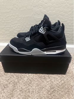 Jordan 4 Retro SE Black Canvas