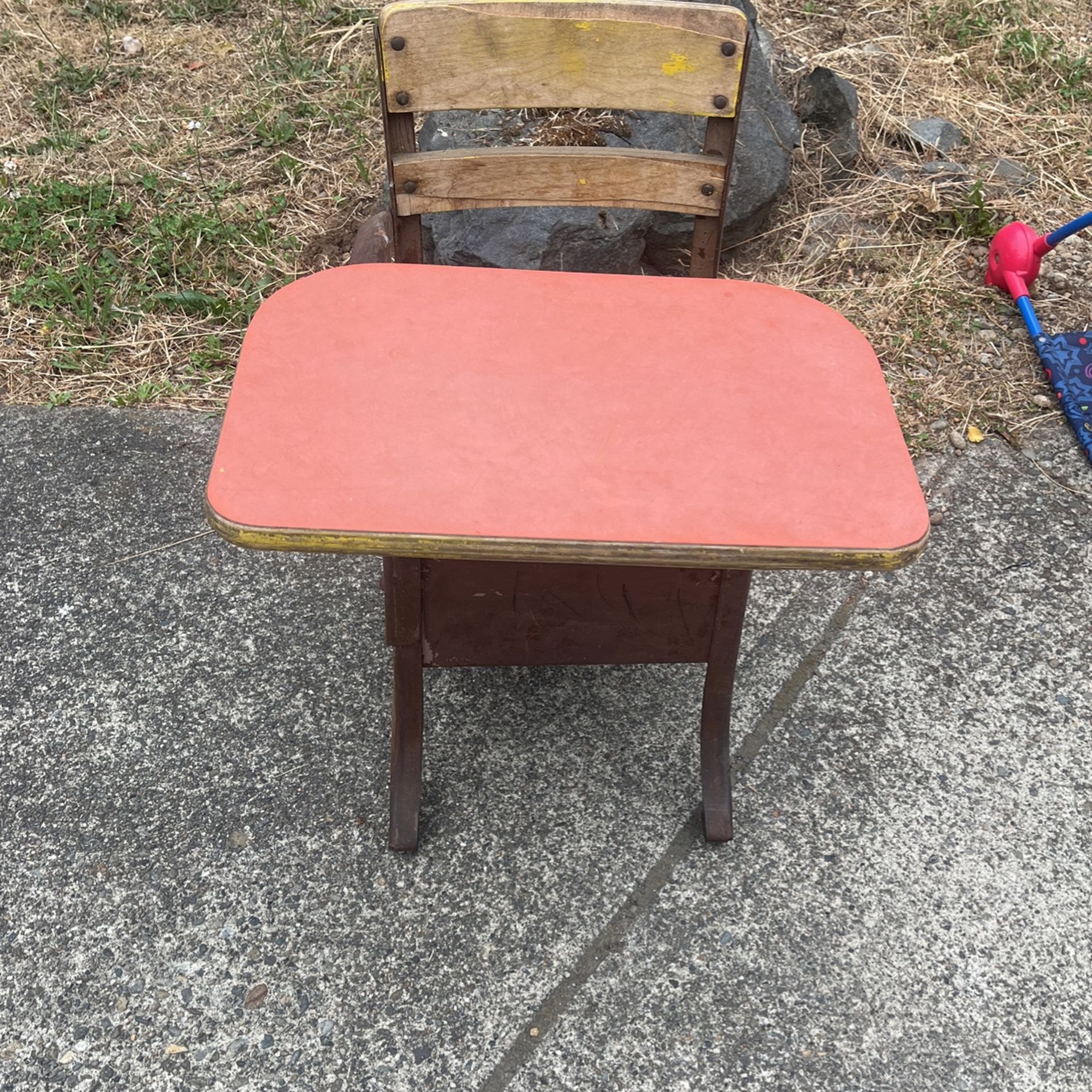 Vintage School Desk