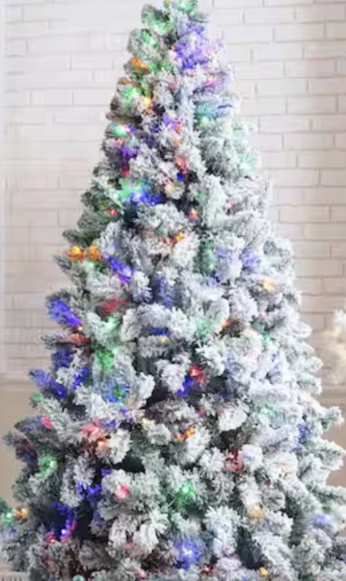 Frosted Christmas Tree