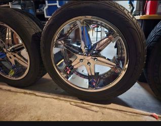 Rims & Tires came off a escalade