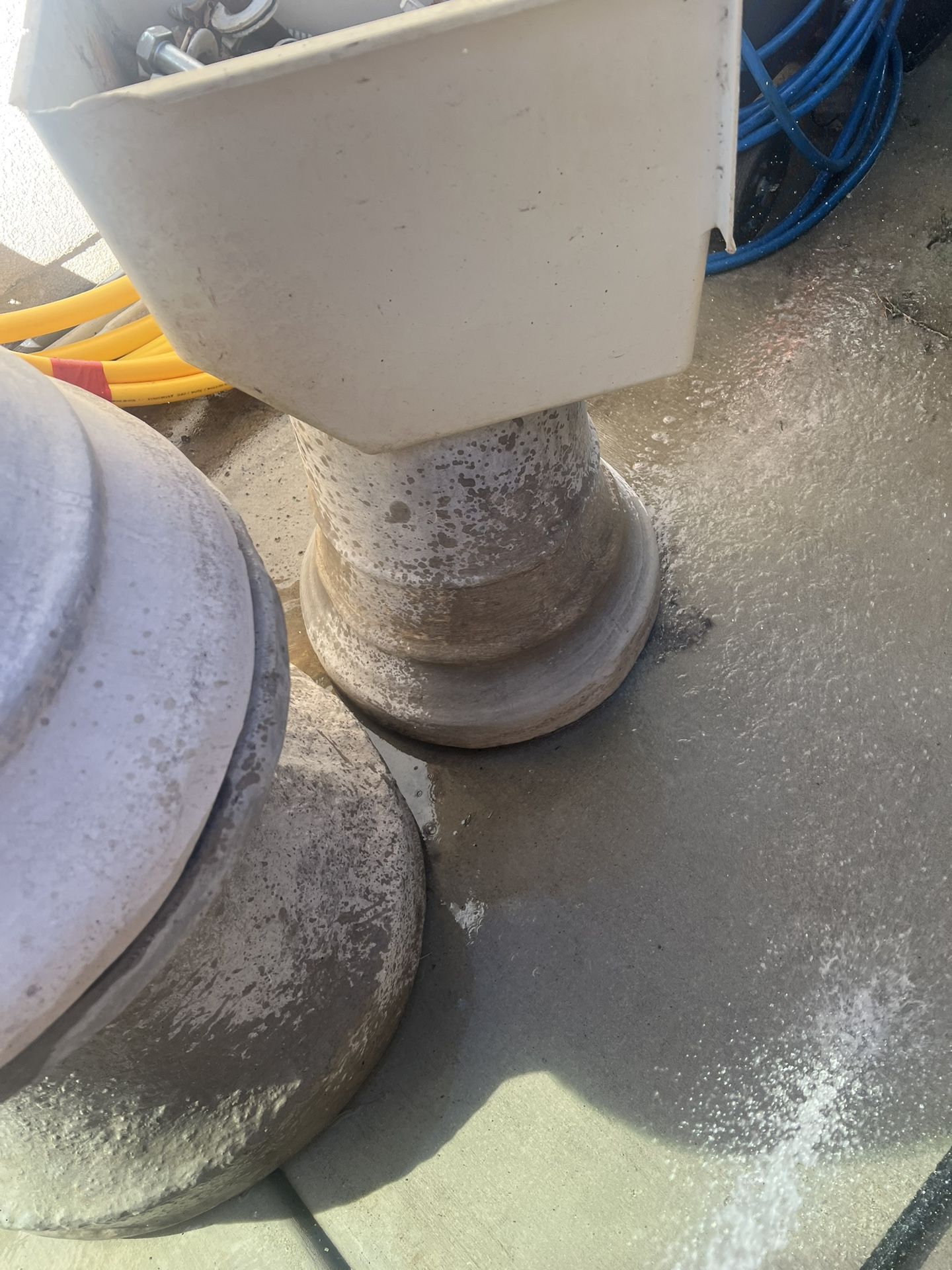 6 Piece Contrete Water Fountain