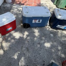 Colman And Igloo Coolers
