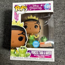 Princess Tiana and Naveen Glitter BoxLunch Exclusive #149 Funko Pop