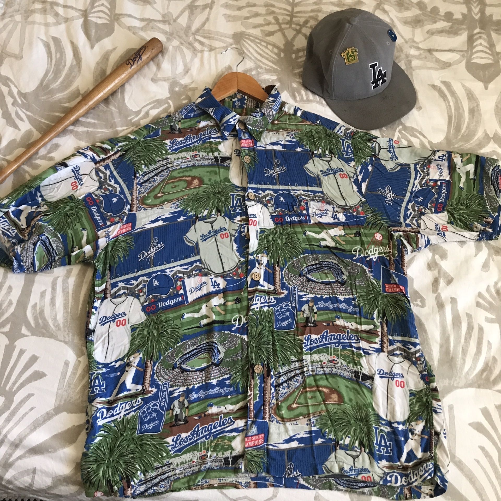 Los Angeles Dodgers MLB Hawaiian Shirt Ice-Cold Drinks Fixture Shirts -  Trendy Aloha