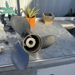 Stainless Steel Propeller 14 7/8 X 21 Right Counter Rotating 