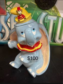 Vintage Dumbo cookie jar