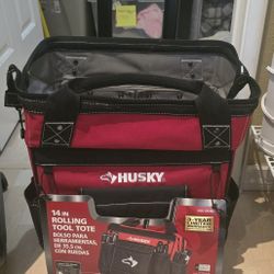 Husky 14-1 Rolling Tool Bag