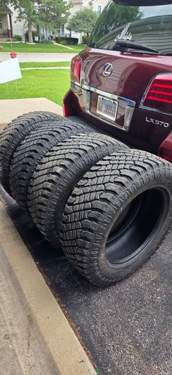 295 60 20 tires ×4
