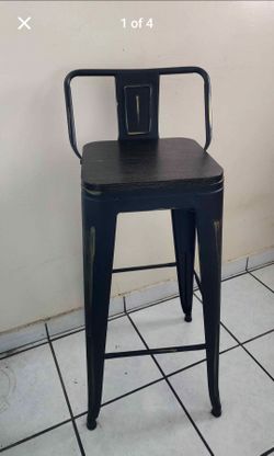 4 Bar height stools