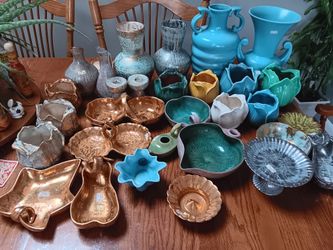 Vintage Stangl & Czech Pottery