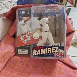 2006 McFarlane Baseball Series 14-16 #240 Manny Ramirez White Action Figure