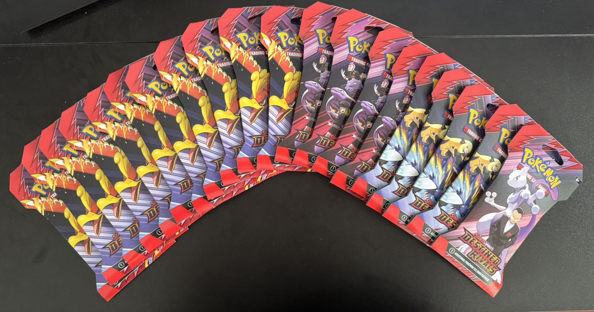 Pokemon Destined Rivals Single Packs (20 Packs)