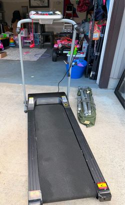Electric Treadmill with Display Console