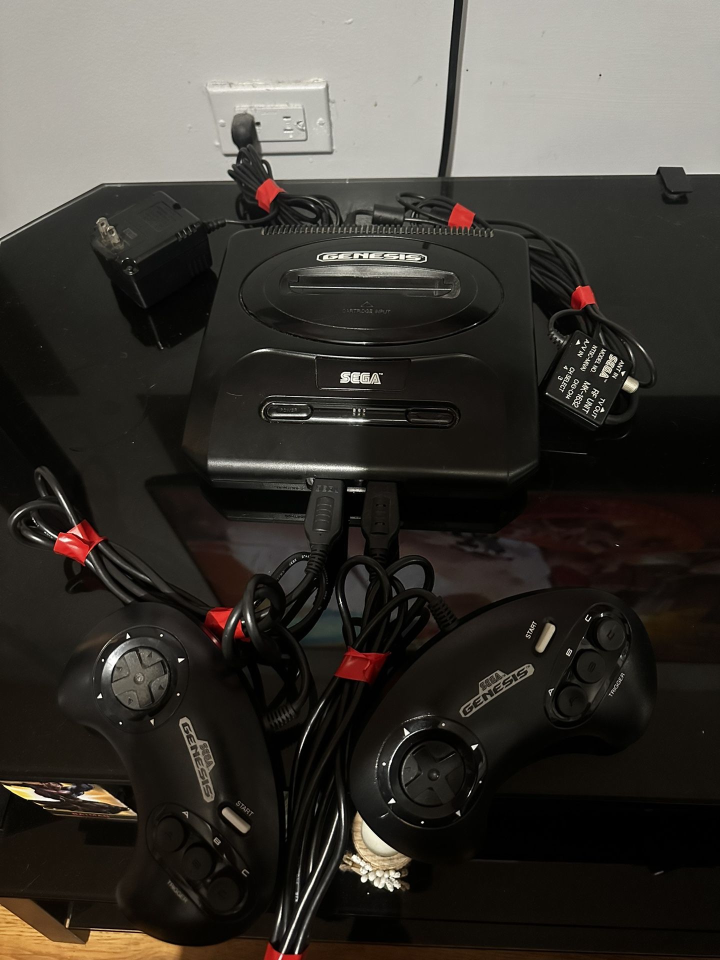 Sega Genesis MK-1631 M With Controllers & Power Cords.
