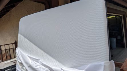 Queen foam Mattress with Gray Border