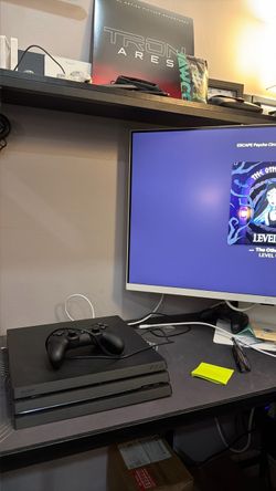 PlayStation 4 pro with 7 games