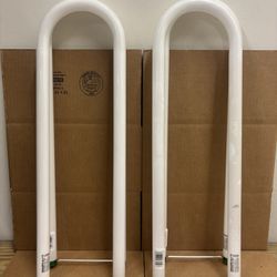 4-Pack Philips 32-Watt Linear T8 U-Bend Alto Fluorescent Tube Light Bulbs